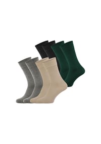 nur die - Freizeitsocken Bambus Komfortbund - anthrazitmel.