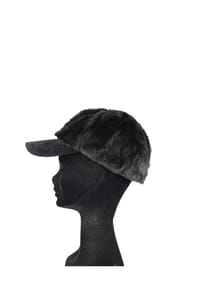 collezione alessandro® - Wintercappy Cap Cappy aus Teddymaterial - braun