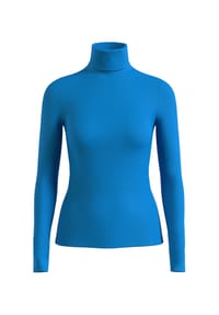 s.Oliver - Langarmshirt, Rollkragen, für Damen - 2504  ORANGE