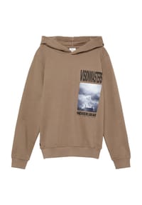 s.Oliver - Hoodie, Komfort-Bündchen, für Kinder - 8612 BROWN
