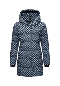 ragwear™ - Steppmantel Niara Print - Black