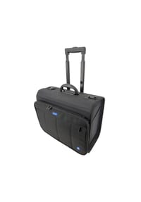 LiGHTPAK® Samar - Samar 2 Rollen Pilotentrolley 39 cm Laptopfach - schwarz