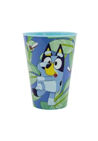 COFI - Bluey Becher Kinder 430 ml Trinkbecher für Kita & Frühstück - Mehrfarbig 14,45x9,16x9,16 cm