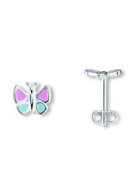 ONE ELEMENT - Schmetterling Ohrringe Ohrstecker aus 925 Silber - silber