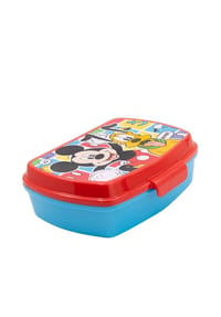 Disney - Disney Mickey Mouse Kinder Brotdose – Lunchbox Pausenbox Schulbrotbox - Blau 5,6x14x17cm