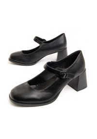 NYREX - Absatzschuh Manna Schwarz - schwarz