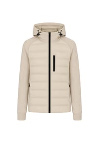 WOOLRICH - Jacke Bering Hybrid Steppjacke - beige