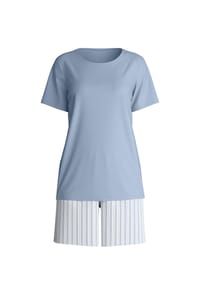 CALIDA - Damen Kurz-Pyjama Nightwear Xtra - aura blue