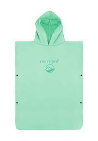 normani® - Mikrofaser Badeponcho für Erwachsene Camuy - Blau