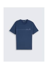 TOM TAILOR - T-Shirt, Baumwolle, für Herren - 10318 D.DUCK BLUE
