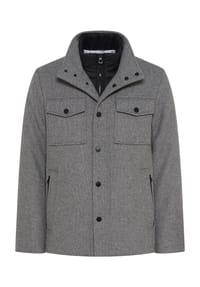 GALERIA - Kurzmantel, Stehkragen, für Herren - 250  MID GREY