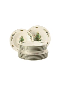 Seltmann Weiden Tafelservice Marieluise Weihnachten 12er Set bunt - MARIELUISE - bunt