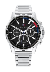 TOMMY HILFIGER - Herren Multifunktionsuhr "Mason 1791936" - silber