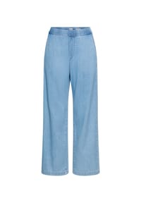 camel active - Denim Hose aus einem Baumwollmix - Hellblau