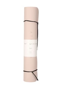 ENDURANCE ATHLECIA - Yoga-Matte Kesha mit strukturiertem Muster für Halt - 4280 Mauve Chalk
