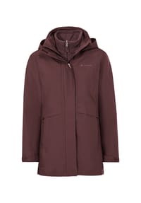 VAUDE - Doppeljacke Idris IV, wasserdicht, für Damen - 821 DARK OAK UNI
