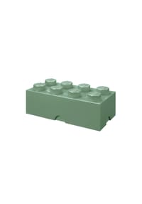 LEGO® - LEGO Aufbewahrungsbox Storage Brick 8 - Sand Green, Kunststoff, 50 x 25 cm - 
