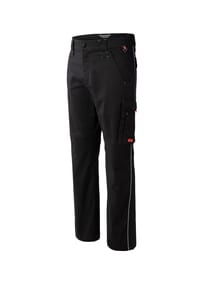 HERO BY JOHN MEDOOX® - LUCAN FLEX WORKWEAR Herren Arbeits-Cargohose lang - black