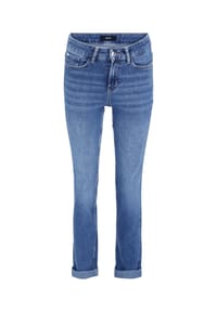 zero - Jeanshose, Five-Pocket, für Damen - 8623 BLUE USED DE
