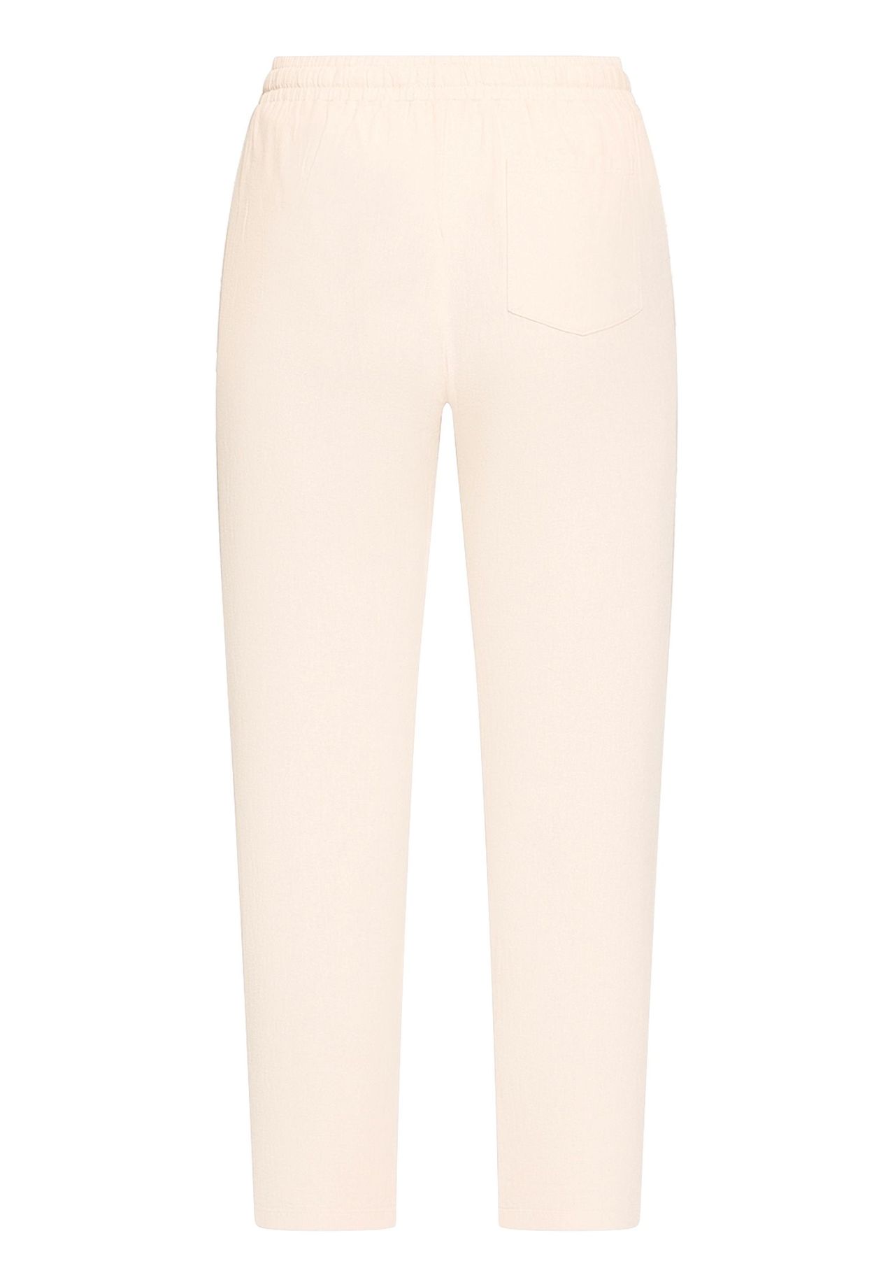 Cartoon Stoffhose, Leinenanteil, FüR Damen, Beige, 40