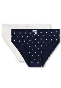 Sanetta - Rioslip, 2er Pack, Schleife, für Kinder - 5962 NORDIC BLU