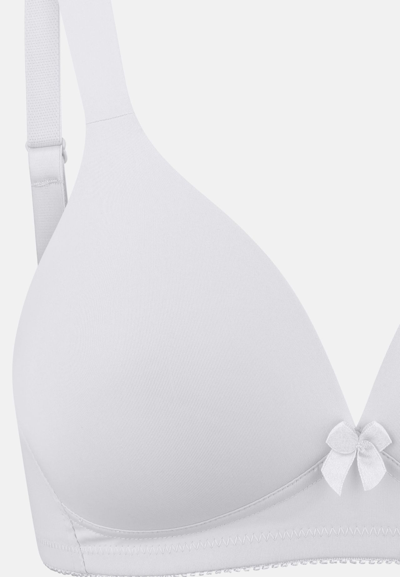 Naturana Soft-Bh, Schmale TräGer, FüR Damen, Weiß, 85C