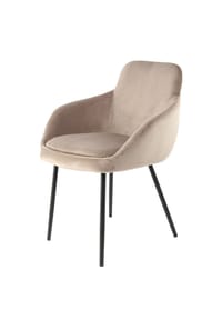 Kayoom - Stuhl Cobain 825 2er-Set in taupe - taupe