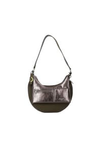 Desigual. Delta - Delta Lyra Schultertasche 32 cm mit Dehnfalte - grün