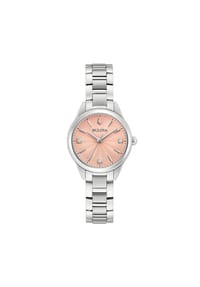 BULOVA SUTTON - Damen Armbanduhr "96P254", Diamanten - ROSE