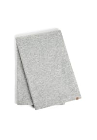 camel active - Basic Schal aus weichem Materialmix - Grau