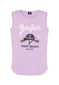 POLO SYLT - Top im Polosport-Look - 15-3412 Orchid Bouqu