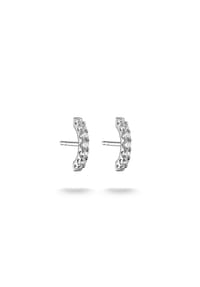 Thomas Sabo - Ohrstecker mit weißem Zirkonia - silberfarben
