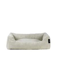 ROHRSCHNEIDER® - Hundebett - Cord, Hundekorb, Tierbett, Wendekissen, Bezug waschbar, rutschfest - Beige