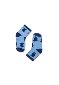 koaa - Die Maus Silhouette – Socken - Blau