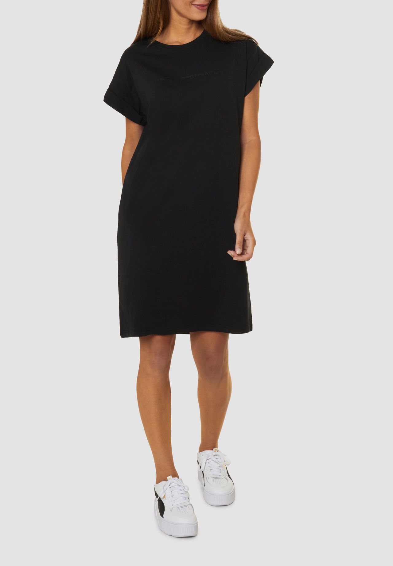 MSCH COPENHAGEN Shirtkleid, Schulterfrei, Kurzarm, für Damen | GALERIA