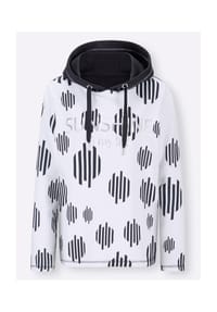 heine - Sweatshirt - marine-ecru-bedruckt