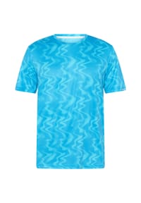 ALEX - Funktionsshirt, atmungsaktiv, für Herren - AOP OMBRE BLUE