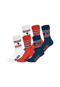 NFL - Freizeitsocken Chicago Bears Crew - WHT/ORG/NNY