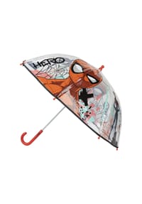 MARVEL - Spiderman Regenschirm ? 71 cm Leichter Kuppel-Schirm für Regenwetter - Mehrfarbig 45x45 cm