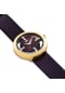 RHODENWALD & SÖHNE Armband-Uhr Lucrezia gelbgold Echtleder dunkelbraun Bild 6