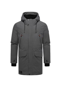 STONE HARBOUR® - Wintermantel Kitraan XX - Black