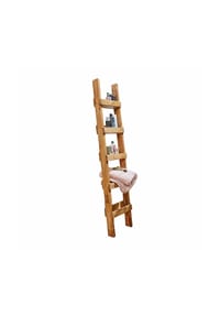 LOBERON - Treppenregal Fresollier braun - 