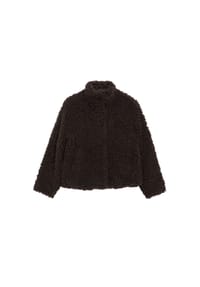 s.Oliver - Fleecejacke, Stehkragen, für Damen - 8001  BROWN