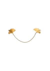 LES REINES - The Delicate – Manschettenknöpfe, 24K vergoldet - Gold