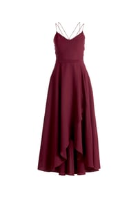 Vera Mont - Abendkleid, Volant, für Damen - 4715 DEEP DAHLIA