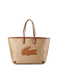 LACOSTE Summer Pack - Summer Pack Shopper Tasche 60.5 cm - natural tan