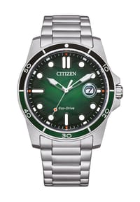 CITIZEN® ECO-DRIVE - Herren Armbanduhr "AW1811-82X" - GRÜN