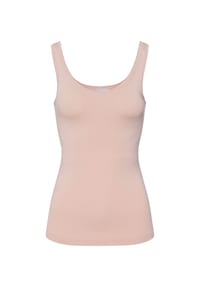 HANRO - Touch Feeling Unterhemd, Feinripp, nahtlos, für Damen - 1359 BLUSH