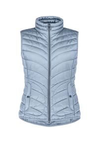 BETTY BARCLAY - Steppweste mit Stehkragen - Beige