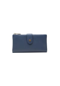 Esquire MADISON - Langbörse, RFID-Schutz, Glattleder, für Damen - BLAU